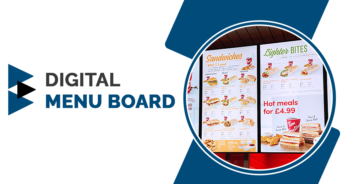 Digital Menu Boards in Delhi